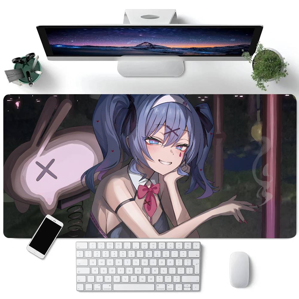HOT Rabbit Hole Mouse Pad Large Gaming Keyboard Mat LockEdge Rubber Computer Office Accessories