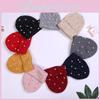 Knit Hat For Women Winter Pure Acrylic No Brim Beanie With Warmth And Sun Protection