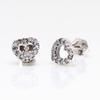 925 Sterling Silver Heart Shape Zircon Earrings - European American Fashion for Women