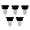 5 Sets Snacks Drinks Storage Holders Creative Hot Pot Shaped Snacks Tray