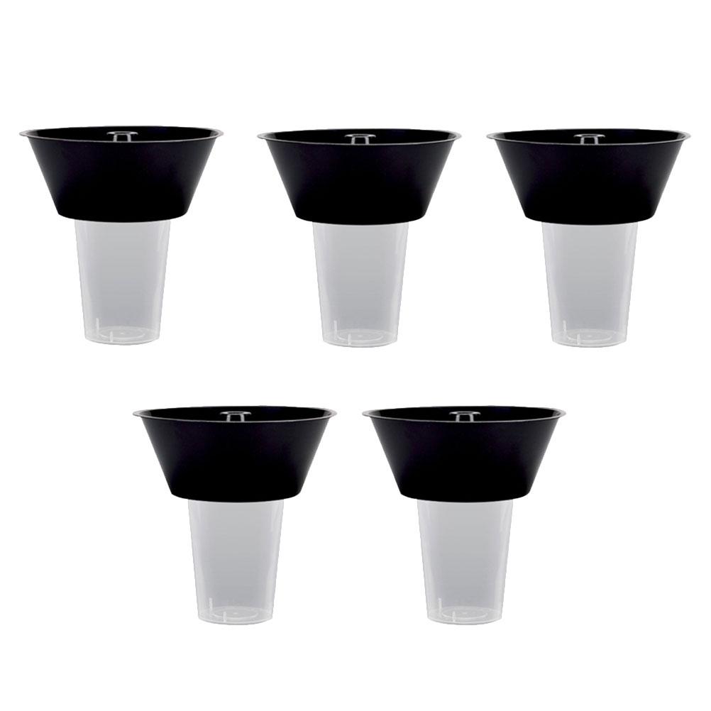 5 Sets Snacks Drinks Storage Holders Creative Hot Pot Shaped Snacks Tray