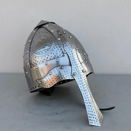 Medieval Knight Norse Viking Helmet Norman Nasal Helmet Larp Costume Cosplay Roleplay
