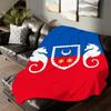 Nation Flag M Mayotte Flag Blanket For Sofa Office Bed Plane Travel Sleep Read Relax Camping Soft And Warm