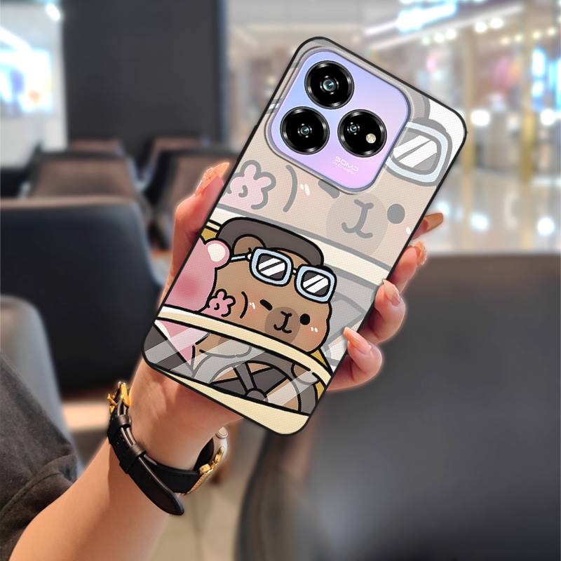 Couple Durable Phone Case For ZTE Blade V60 Design/Axon 60 Lite Waterproof Graffiti Protective Fashion Design TPU Cute