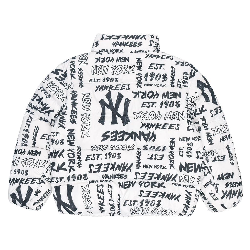 MLB Down Jacket Winter, Short Unisex Ivory 3ADJN0316-50IVS