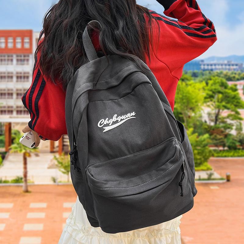 Children's Schoolbags  Elementary School Girls  Junior High School Girls  High Value Letter Backpacks