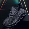 Large size sneakers, fish scale blade shoes, technical sense, fly-woven lightweight running shoes