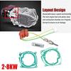 7pcs/set Automotive Air Diesel Gaskets 12V 5KW-8KW Car Air Parking Heater Gasket Car Air Diesel Gasket Ceramic Glow Plug Kit