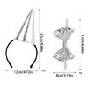 Tin Man Costume Hat Bowtie with Adjustable Band Roleplay Event Outfit For Adult Kids Halloween Event Stage Performances