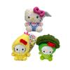 Hellokitty Shrimp Plush Toy Backpack Pendant Cute And Fluffy Kitty Design