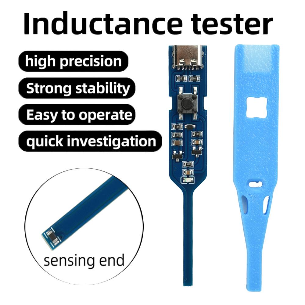 DM76 DC 5V Inductance Tester for Mobile Phone Repair and Mainboard Testing Inductance Fault Diagnosis Electromagnetic Meter