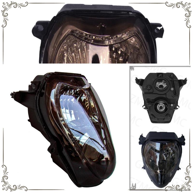 Мотоцикл GSXR 1300 2006 Световые аксессуары Для Suzuki GSXR1300 1999 - 2007 Передняя фара в сборе Замена фары 2005