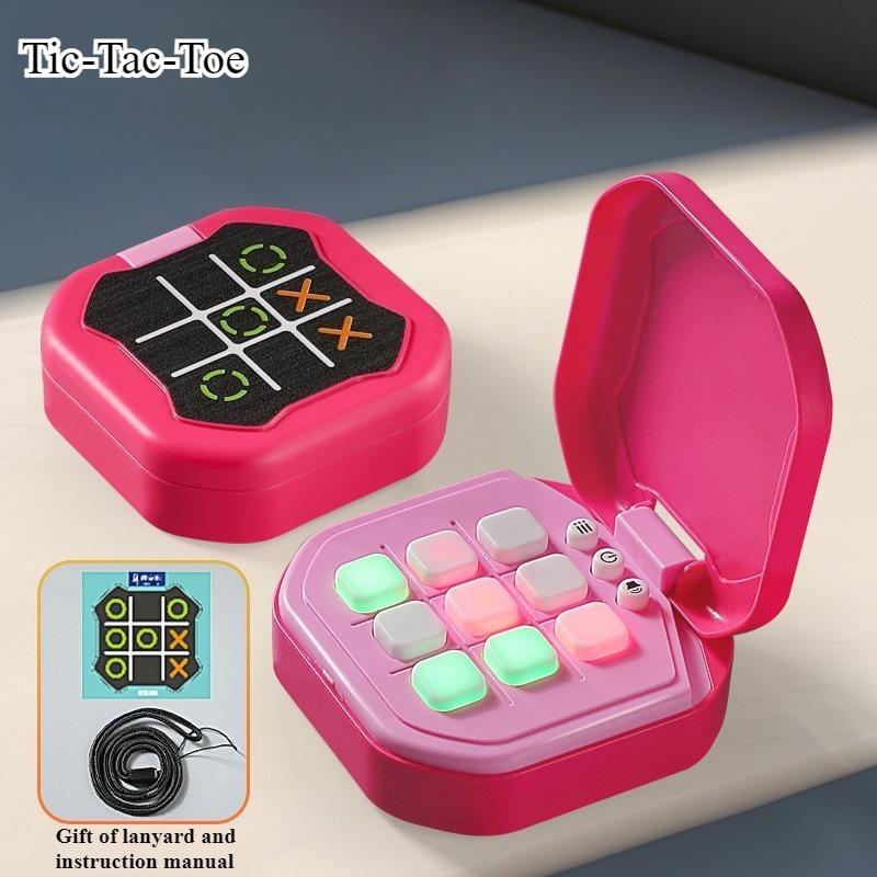

Крестики-нолики Доска Многофункциональные Электронные Игры Монтессори Пазл Настольная Игра Шахматы Шахматный Набор Портативный Для Взрослых Детей розы красного