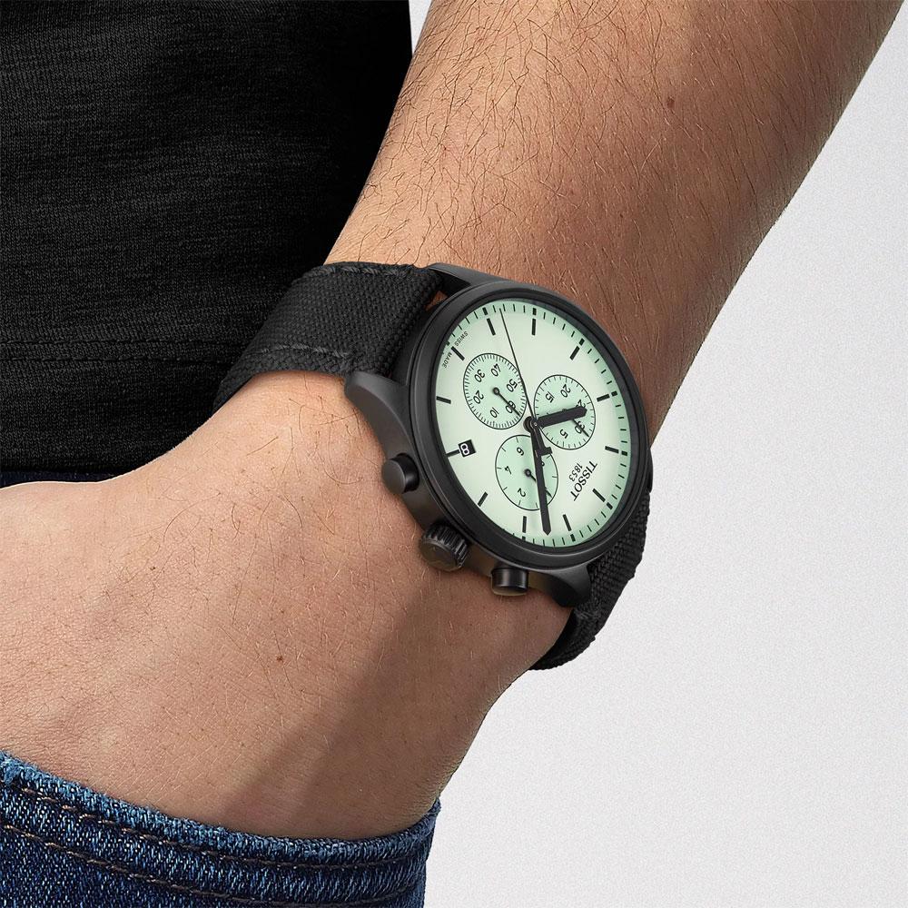Tissot Soko Collection Quartz Movement 100m Water Resistance Men's Watches Watch 45mm Green Dial T116.617.37.091.00