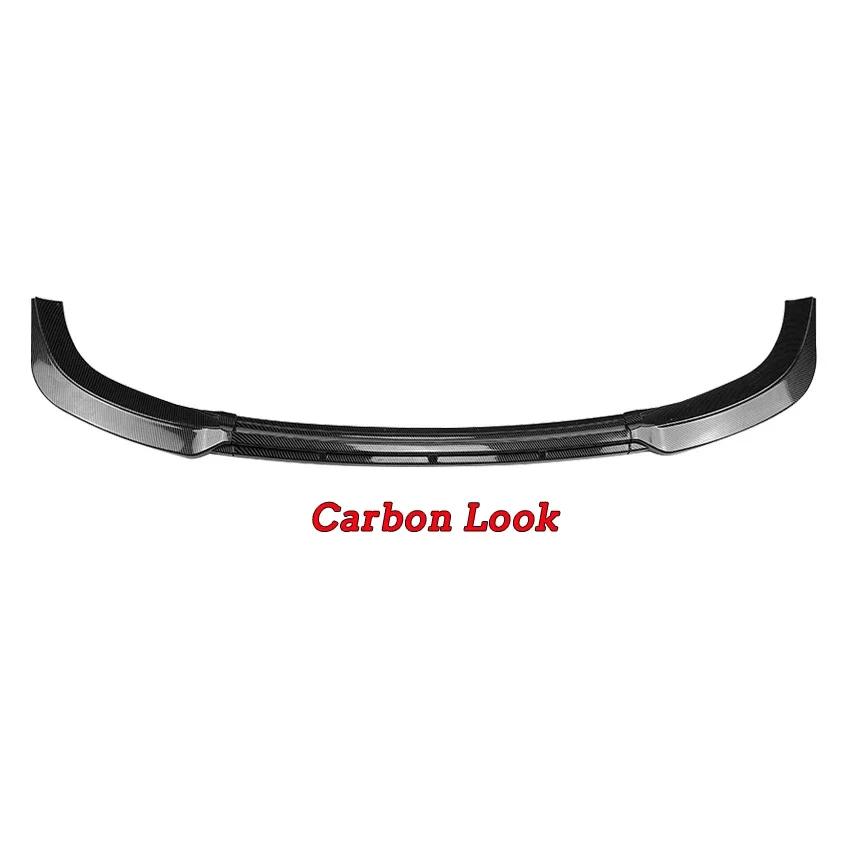 For Volkswagen VW ID.3 ID3 2019 2020 2021 2022 Car Front Bumper Lip Splitter Spoiler Diffuser Guard Auto Body Kits Cover Tuning
