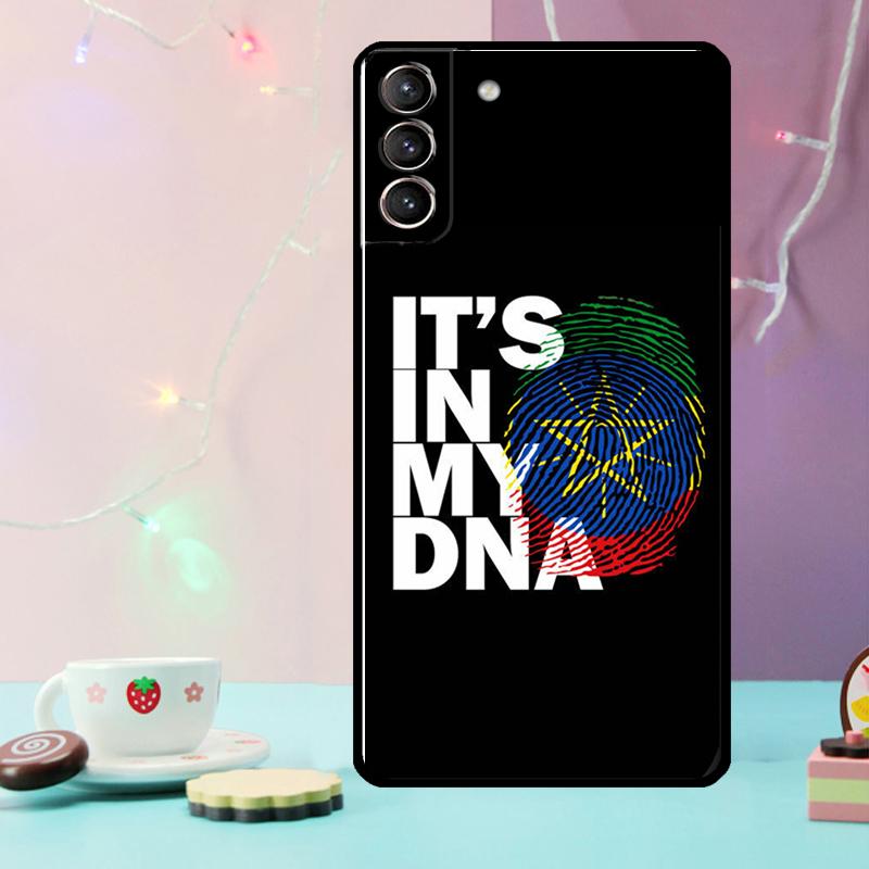 Ethiopia Flag Phone Case For Samsung Galaxy S25 Ultra S20 S21 S22 S23 Plus S9 S10 S25 FE S24 Ultra Cover