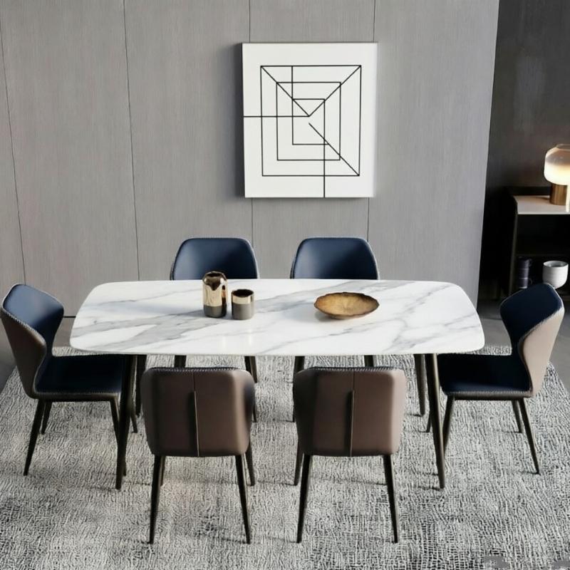 Nordic Minimalist – Modern Simple Design with Soft Padded Backrest, Home Use Table Chair, Butterfly & Negotiation Chair Style