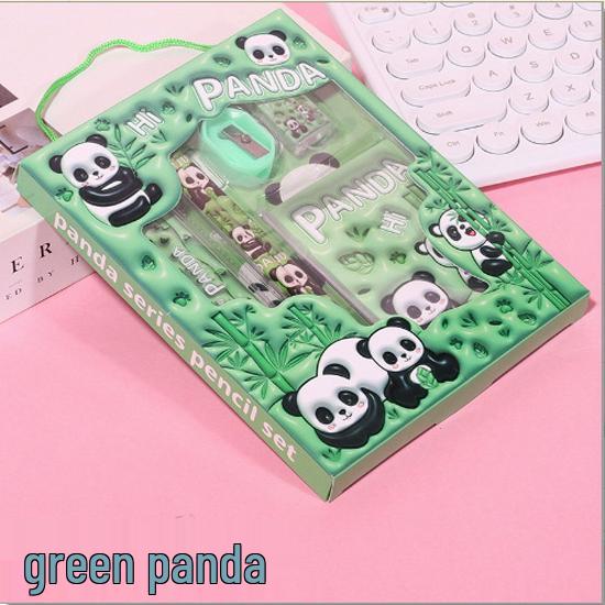 

Набор рождественской канцелярии из 6 предметов для детей: Коробка-сумочка для начальной школы и детского сада 6-Piece Set