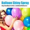 Jue-Fish Balloon Shining Spray, Balloon Whitening Agent, Anti-fading Polish, Restoring Decorative Atmosphere Balloon Gloss Spray