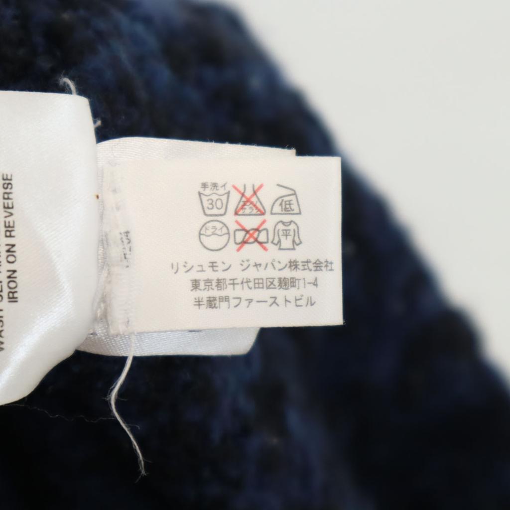 SEE BY CHLOE Short sleeve knit one piece 38 Navy Women Used