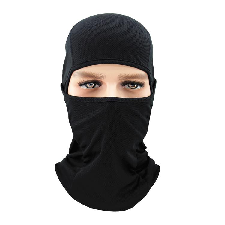 Quick Dry Breathable Man Balaclava Face Mask чёрный