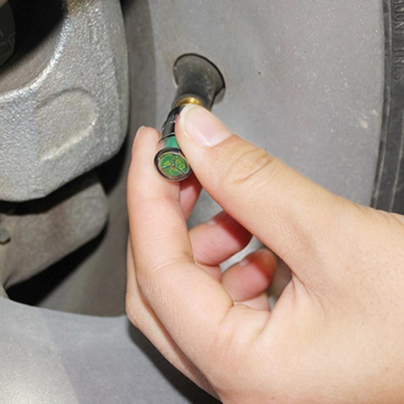 High Accuracy Car Tire Pressure Gauge Valves Caps Cover Monitoring Accurate Air Pressure Detection with Digital Screen