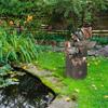 Solar  Animals Family Bathing Terrace Resin Decoration Luminous Decoration