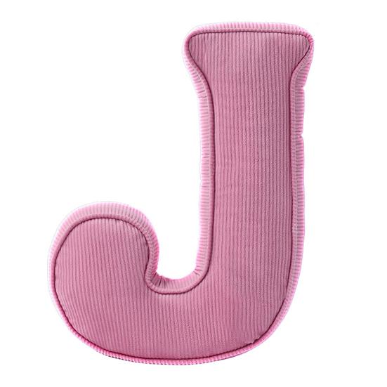 Pink Corduroy Letter Pillow A To Z English Alphabet Throw Pillow Decorative Capital Alphabet Shaped Hugging Cushion Sofa Bedroom Living Room Decor