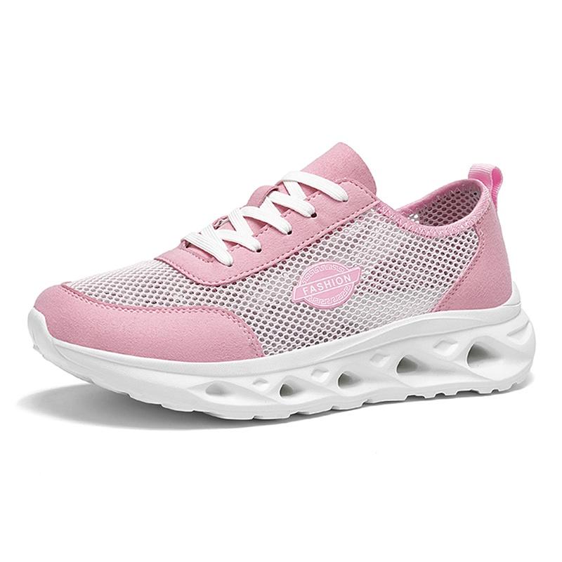 Unisex Wide Toe Breathable Mesh Sneakers Large Size 36-46 Casual Running Walking Shoes Comfortable Travel Footwear