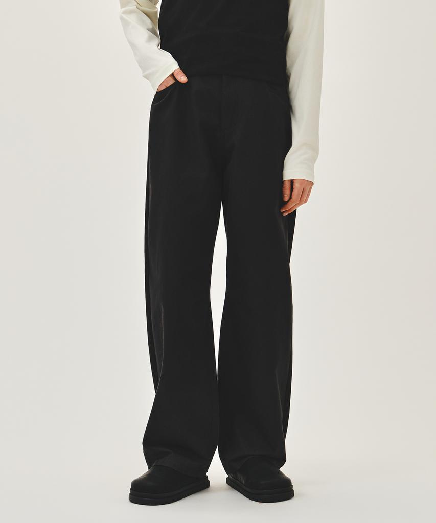 Malittepeulangsowajeobeo M Curved Chino Pants Black