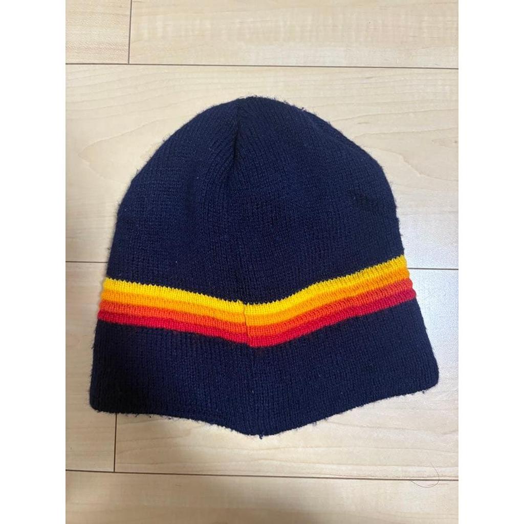 Used VANS Knit Hat Striped Design