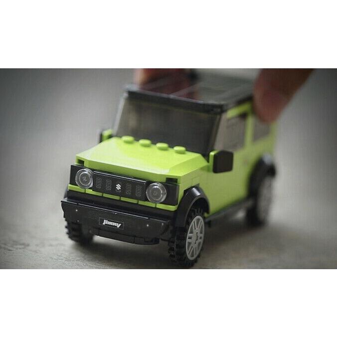 Kit di mattoncini per la costruzione di auto sportive nere da 1077