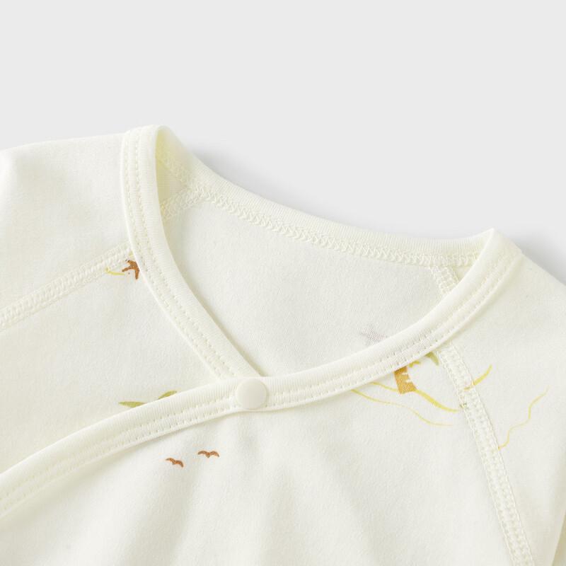TONGTAI Newborn Pure Cotton Double-Layer Bodysuit