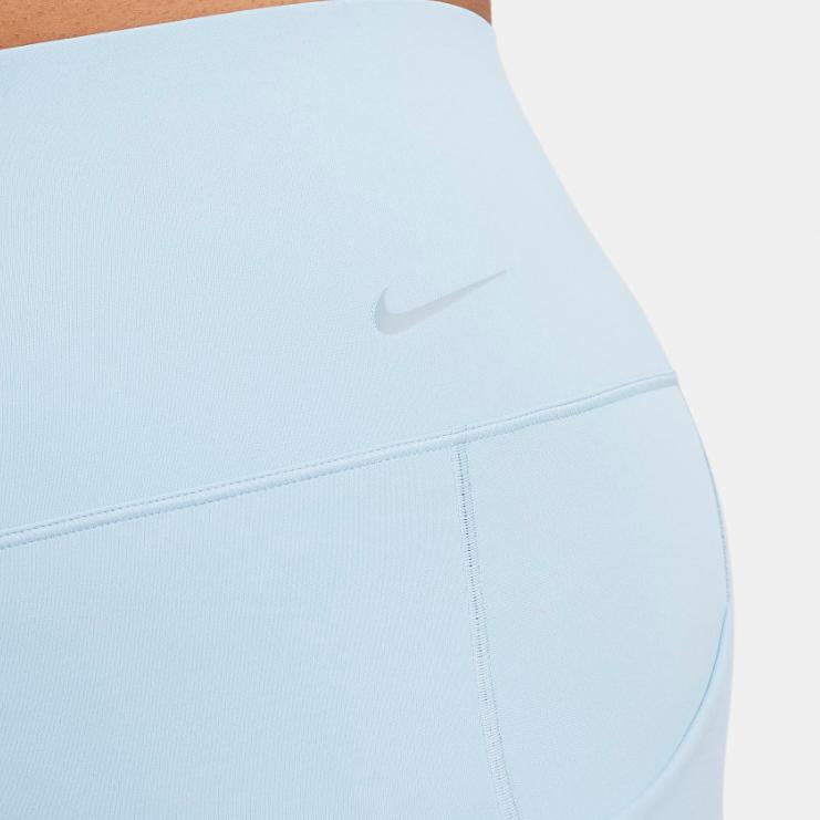 Nike Universal Solid Color Logo High Waist Leggings Women Leggings Light-Armor-Blue DQ5897-441