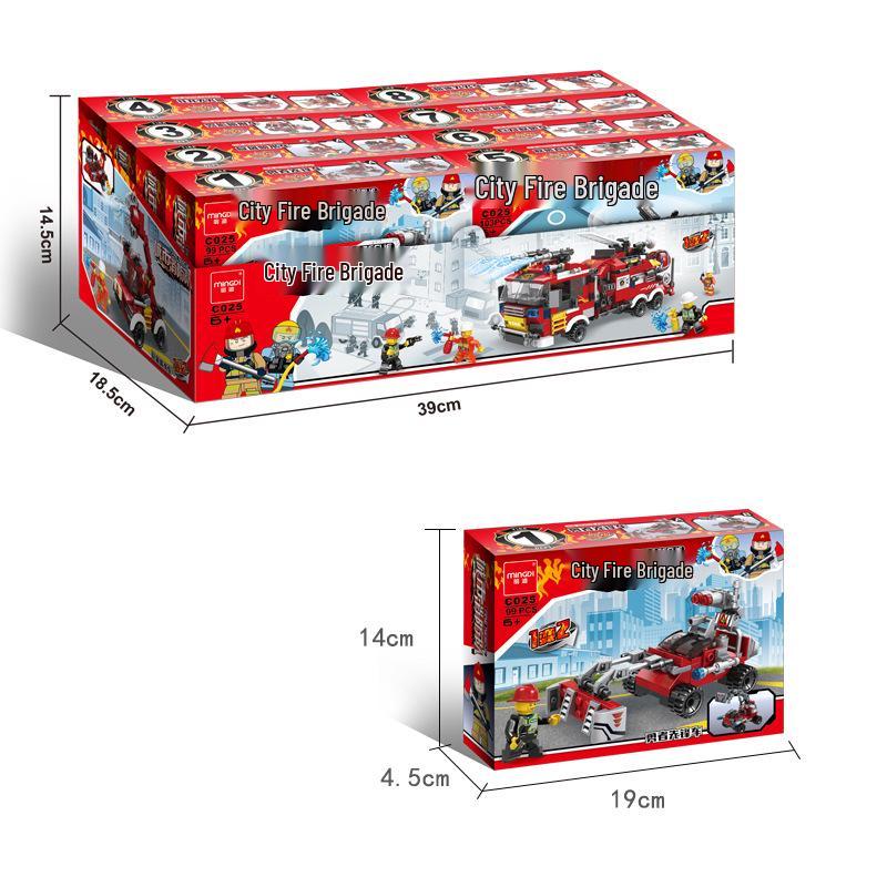 Nezha 2 Compatible Building Blocks: Educational Street Stall Toys for Kids