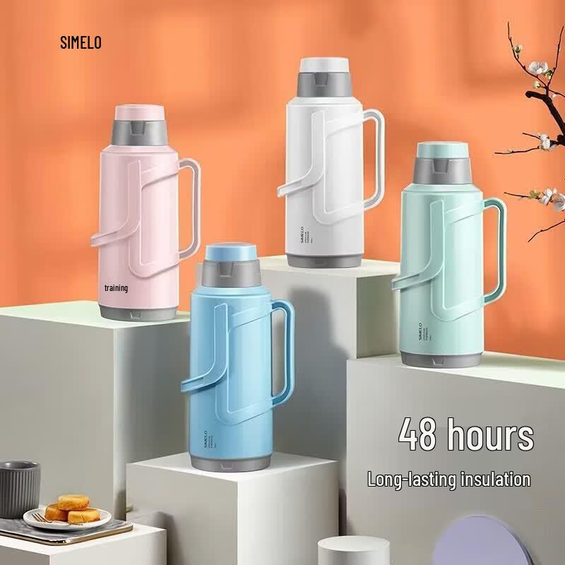 Shimeile Mingyue 2.0L Glass Liner Air Pot Thermos with Thermometer