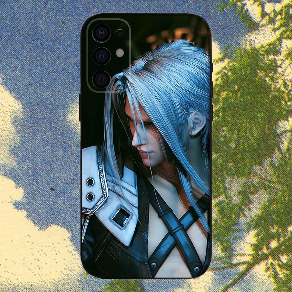Final F-Fantasy Game Sephiroth Phone Case For Samsung S25,S24,S21,S22,S23,S30,Ultra,S20,Plus,Fe,Lite,Note,10,9,5G Black Cover