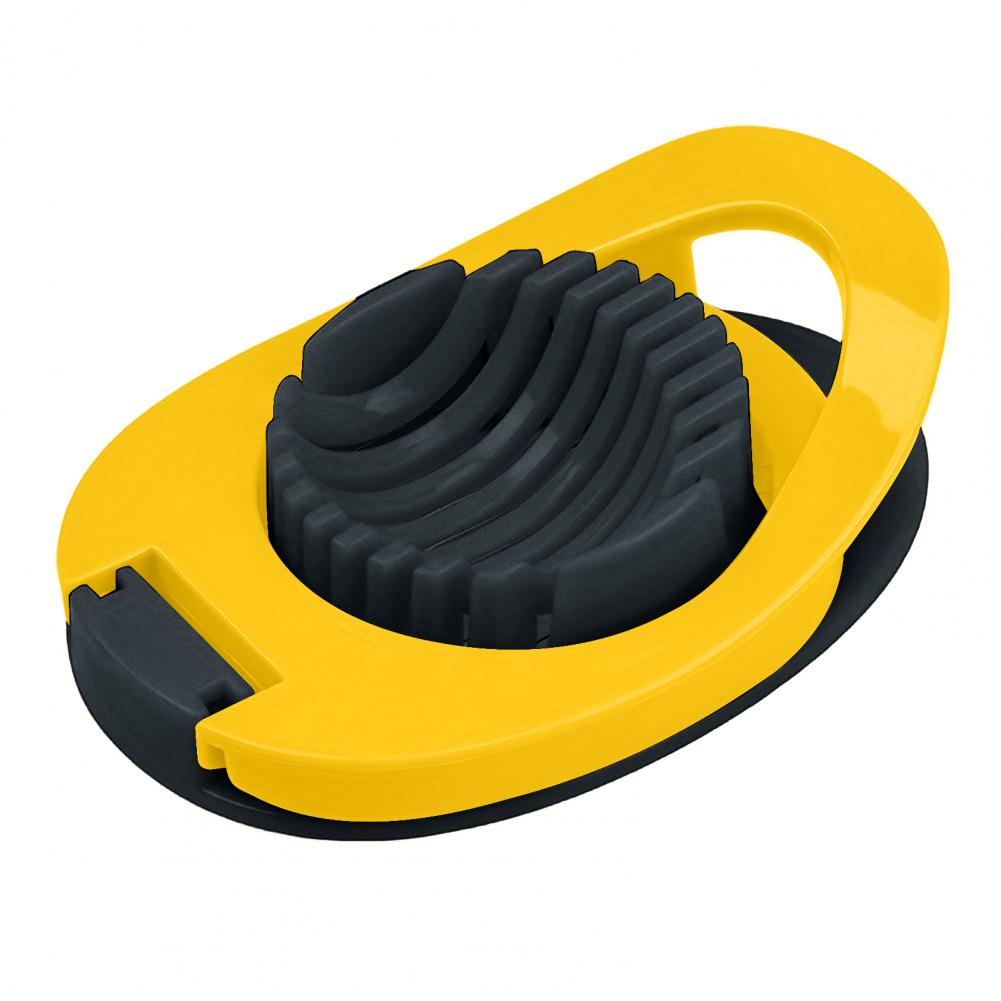 Слайсер для яиц из нержавеющей стали Слайсер для вареных яиц Резак для яиц с проволокой из нержавеющей стали Компактный корпус из АБС-пластика Салатница Кухонный