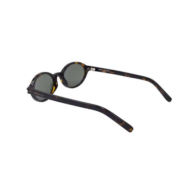 Saint Laurent Vintage Jeanne Series Oval Sunglasses Women Sunglasses Tortoise SL751JEANNE-002