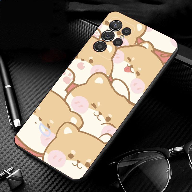 Pouzdro na telefon s roztomilým kresleným zvířátkem pro Samsung S24 S23 S22 S21 S20 Ultra S20 S22 S21 S10E S20 FE S24 Plus
