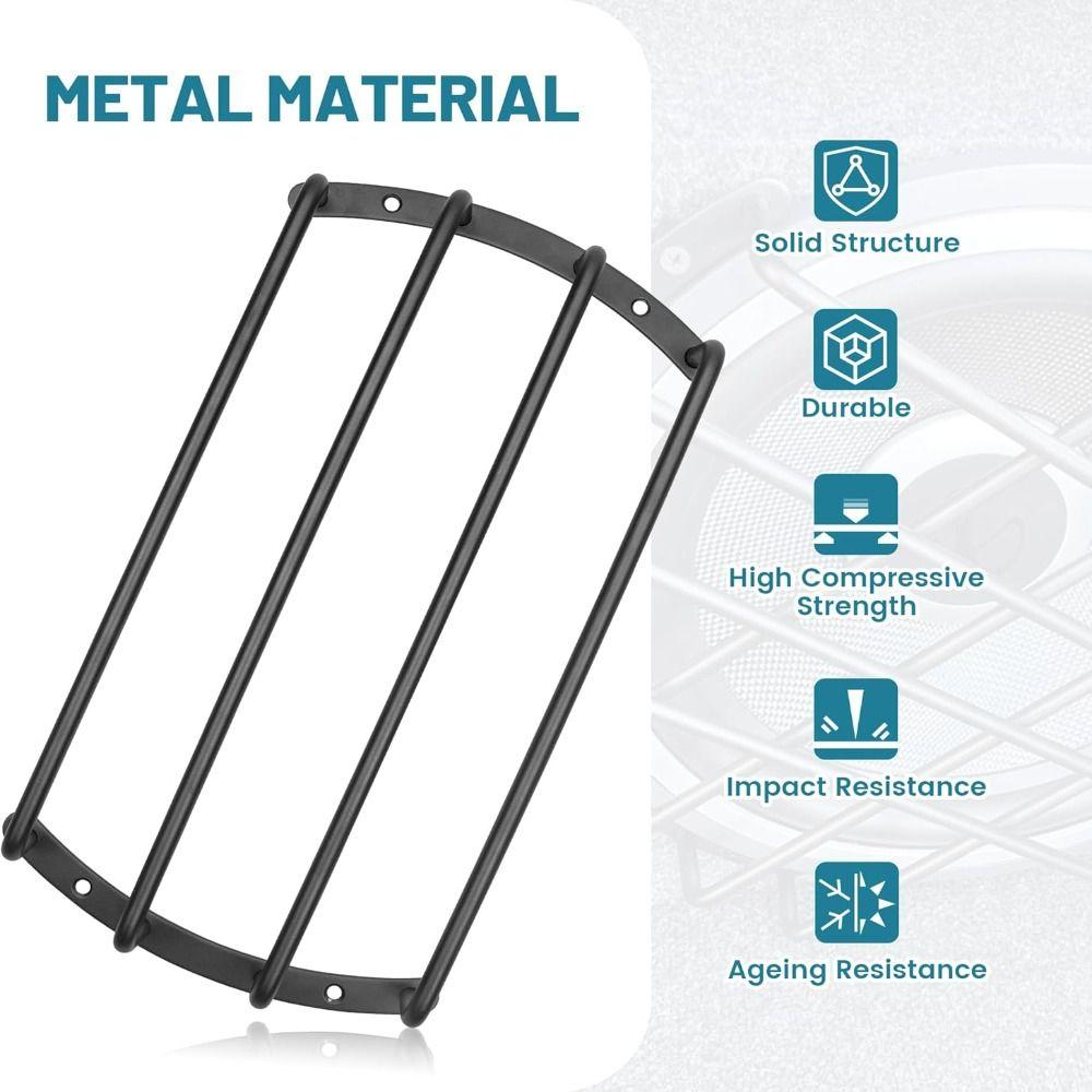 Rounded Edges Car Speaker Cover 4 Bars Car Subwoofer Bar Guard Audio Speaker Protector Auto Car