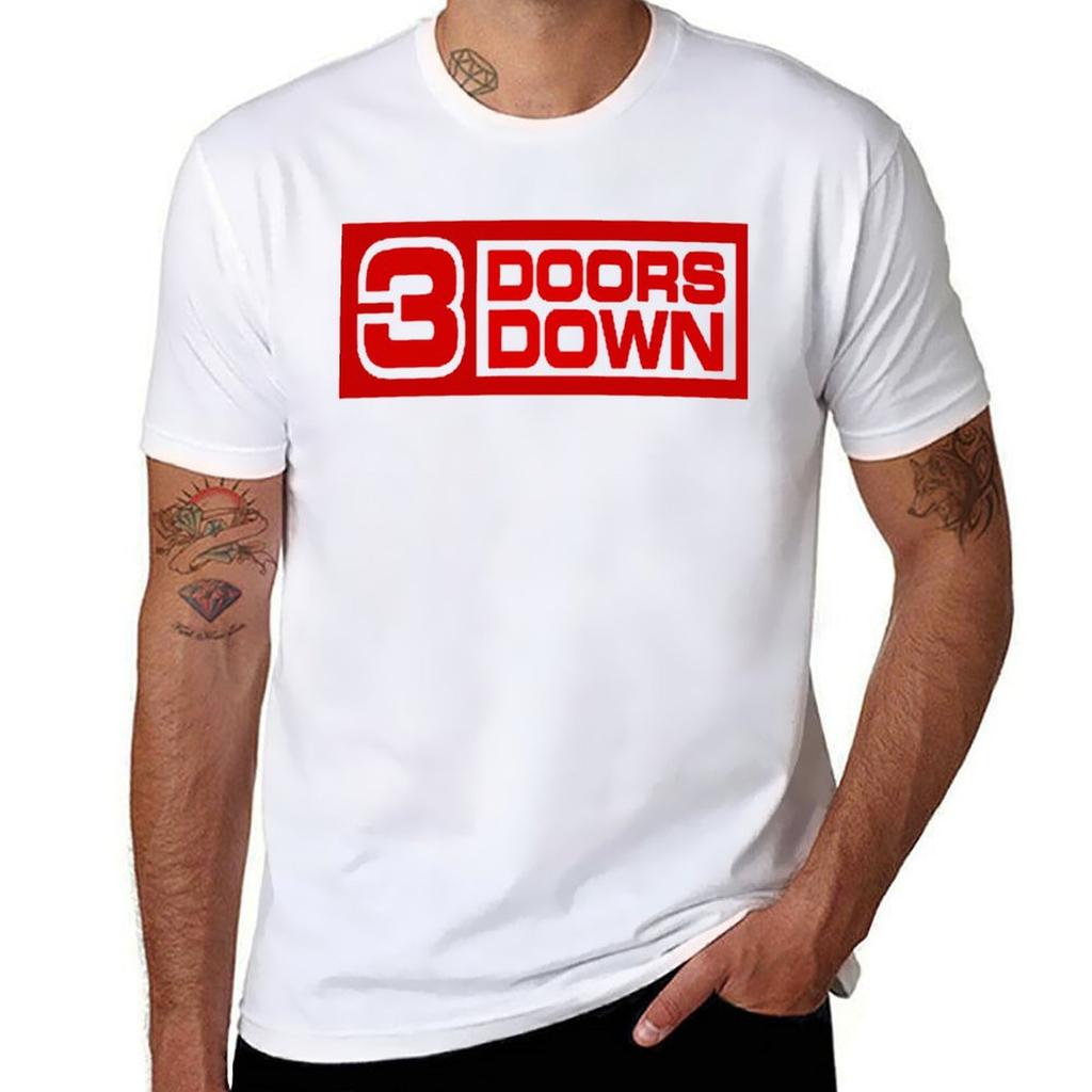 3 Doors Down Band T-Shirt Wasserabweisendes Freizeit-T-Shirt