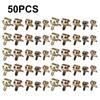 Water Tube Clamps Line Hose Pipe Air Tube Replacement 50pcs Tool Set Kit