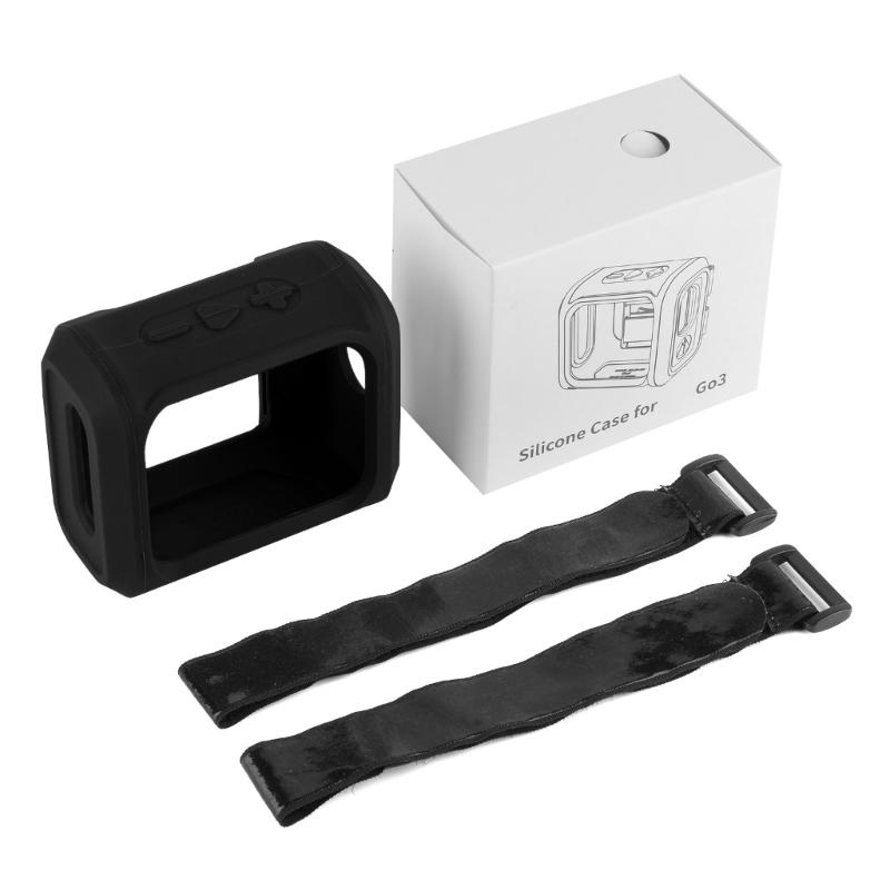 Sweatproof Travelling for Case with Strap for-JBL GO3 Speaker Holder for Protection for Shell Waterproof Carrying Holder