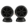 2pcs Dome Tweeter 1200W Loudspeaker High Sensitivity Universal for Car Audio Systems Black