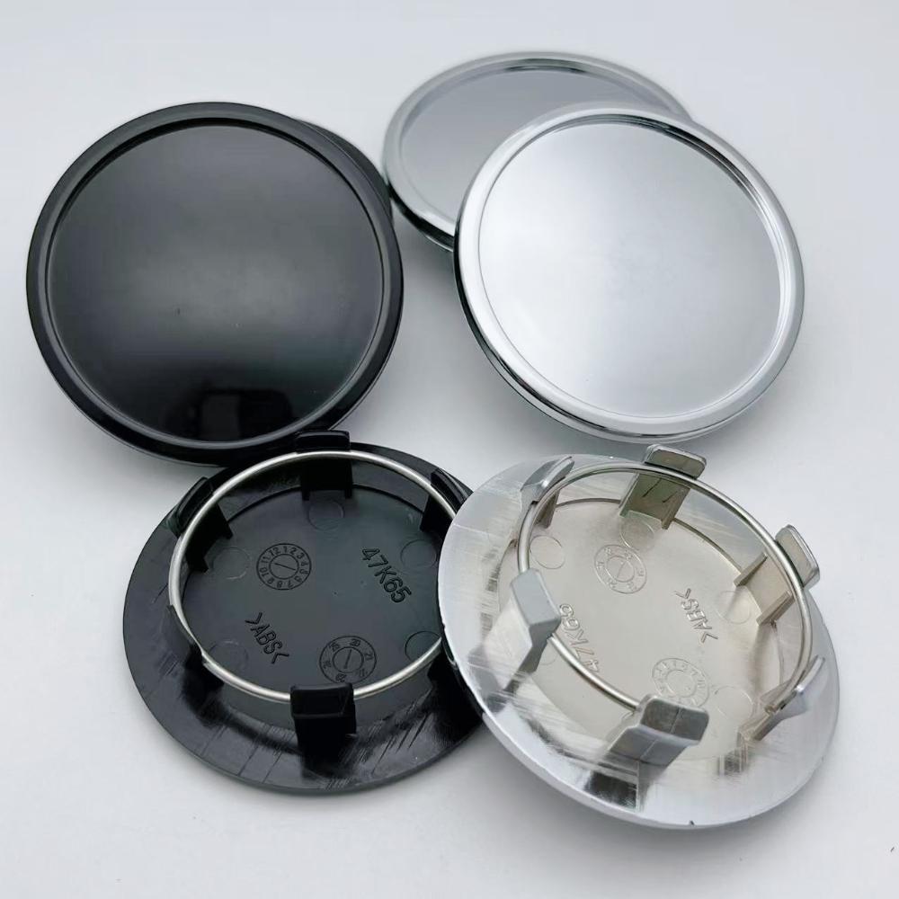 4pcs 65mm Blank No Emblem Car Wheel Center Caps Wheel Rim Caps Auto Hub Dust Cover Universal Car Accessories for Porsche Macan