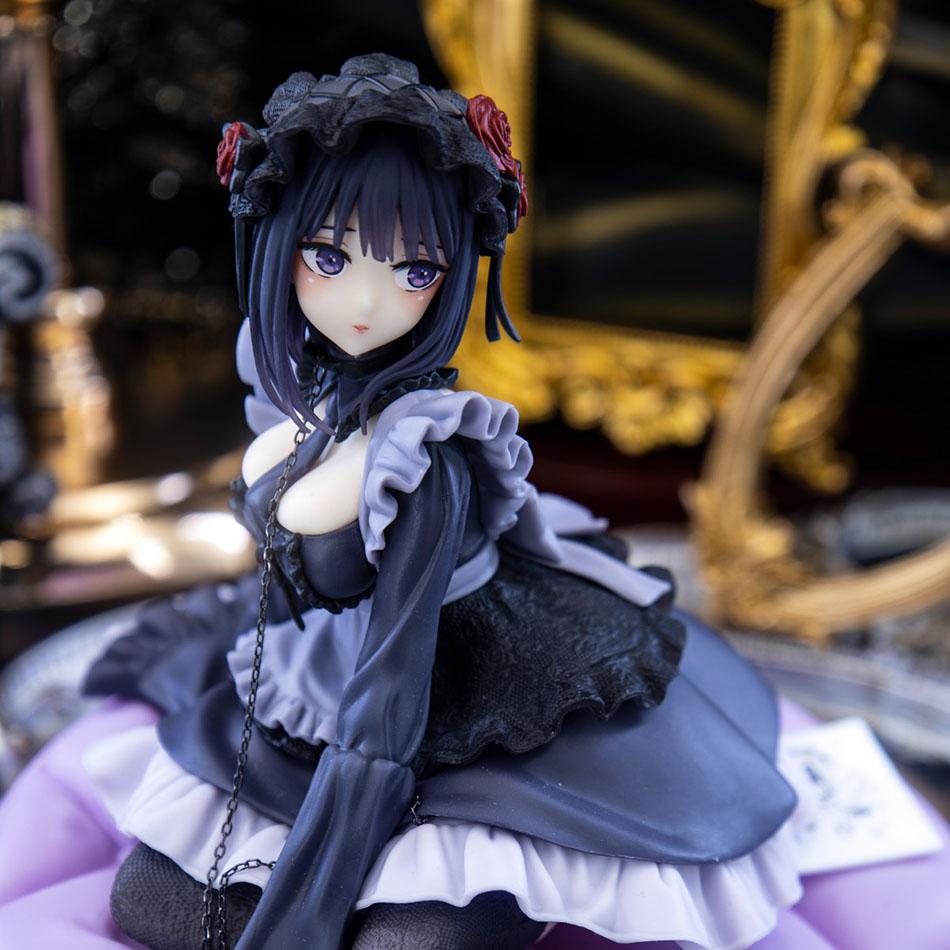 My Dress-Up Darling Anime Figure Black Maid Outfit Kitagawa Marin Action Figure Desk Figurine Collection Model Toy Gift