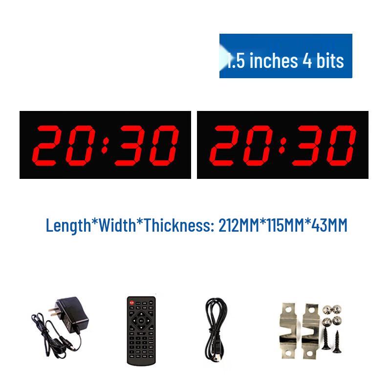 Woying Double-Sided LED Digital Sports Timer 1.5 inches