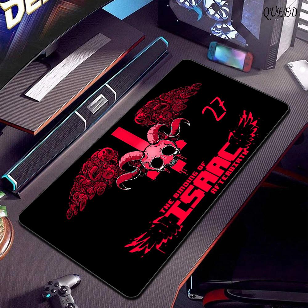 Tappetino Mouse 90x40cm Gomma Naturale Antiscivolo Morbido Tappetino per Scrivania Laptop Gaming The Binding of Isaac Tappeto PC Personalizzato Nuovo Tappetino per Tastiera Scrivania