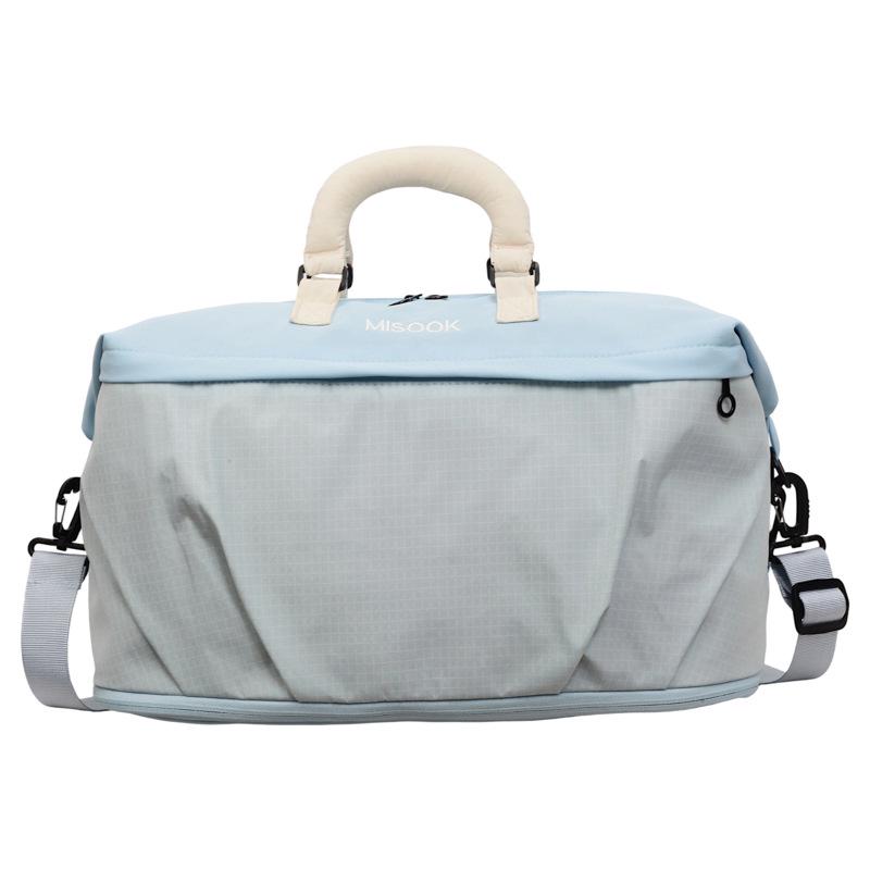 Expandable Oxford Travel Bag: Lightweight, Large Capacity, Wet/Dry Separation, Ideal for Business Trips and Fitness
